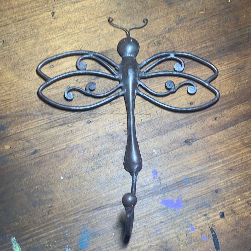 Dragonfly hook. Approx 8 x 9 in